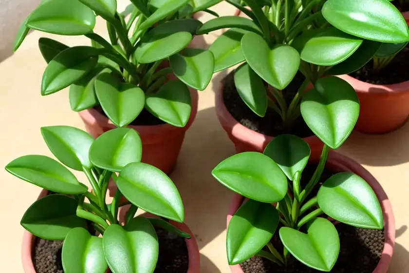 Wax plant (hoya pubicalyx)