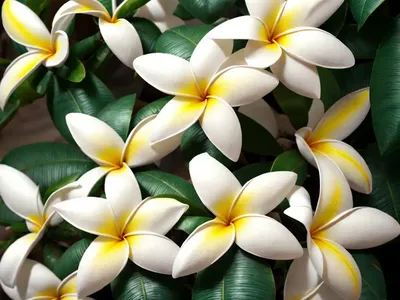 West Indian Jasmine (Plumeria Alba)