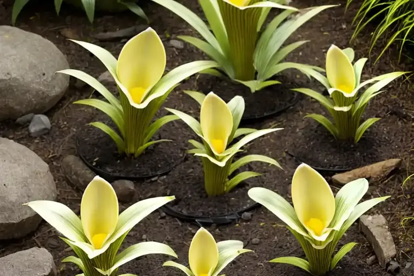 Western skunk cabbage (lysichiton americanus) — photo 2