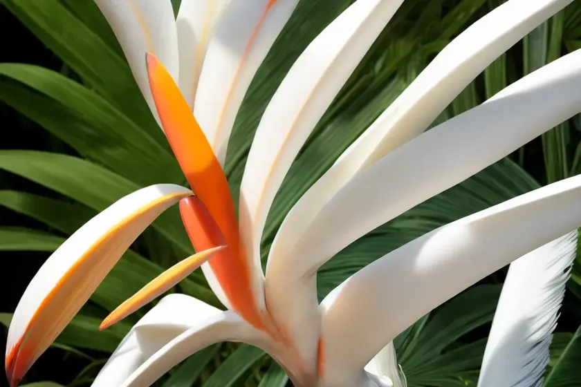 White bird of paradise (strelitzia nicolai) — photo 3