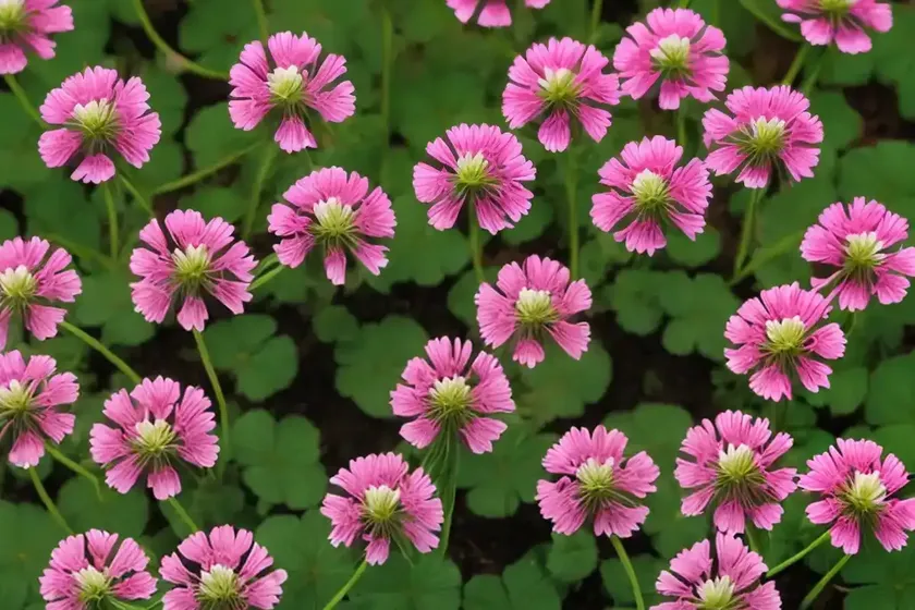 White clover (trifolium repens ‘dragon’s blood’) — photo 3