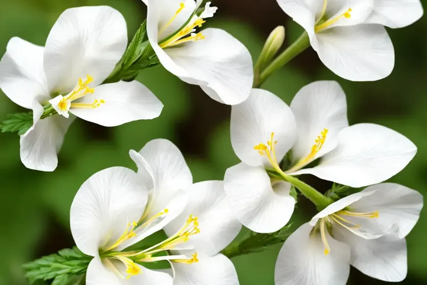 White evening-primrose (oenothera speciosa)