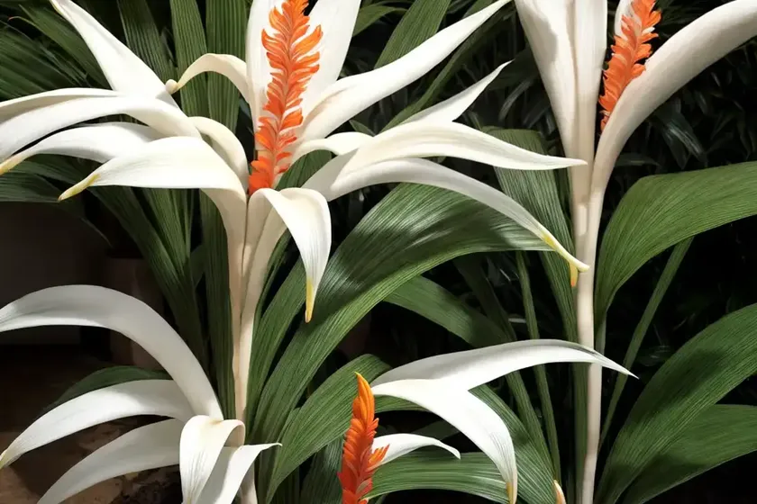 White ginger (hedychium coronarium) — photo 3