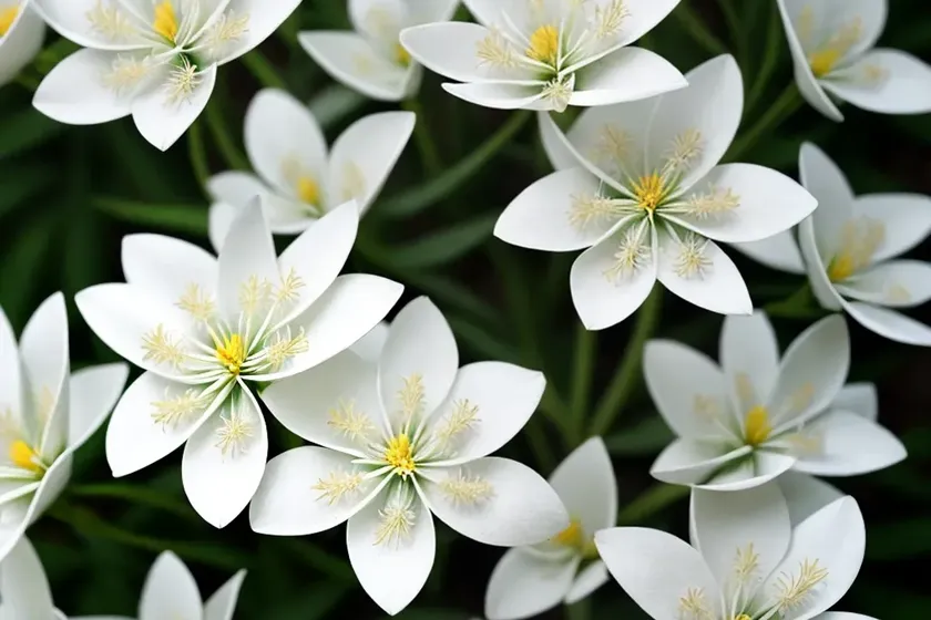 White lace flower (orlaya grandiflora) — photo 3