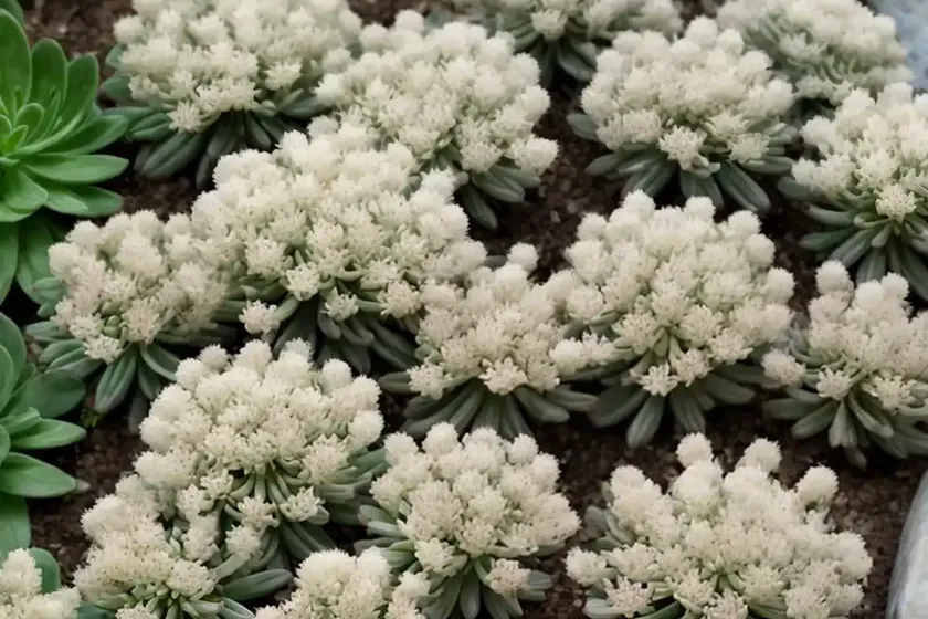 White stonecrop (sedum album) — photo 3