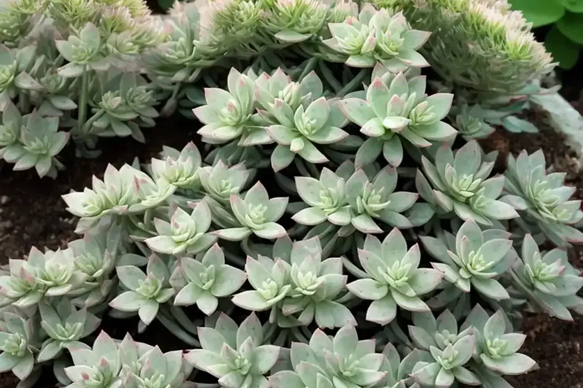 White stonecrop (sedum album) — photo 3