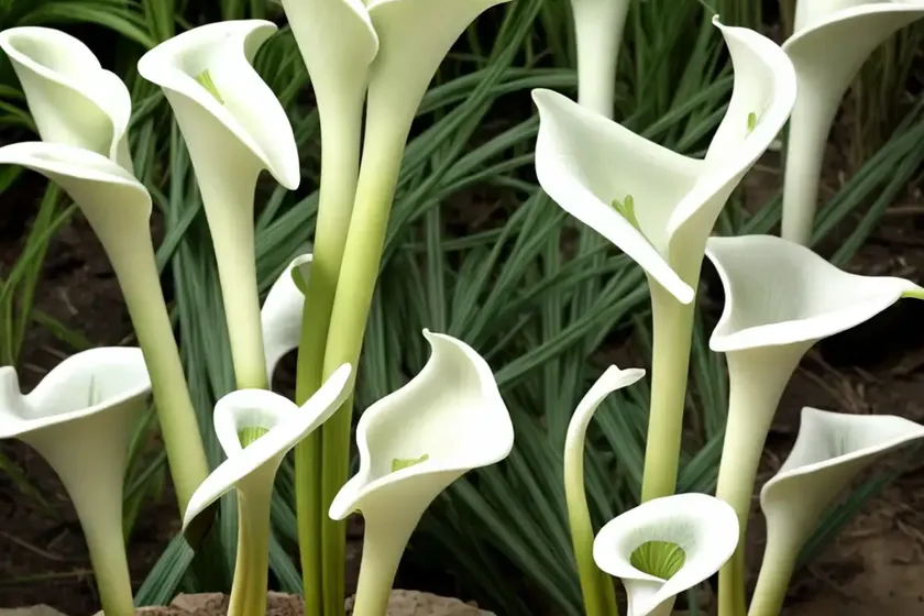 White trumpet pitcher plant (sarracenia leucophylla) — photo 3