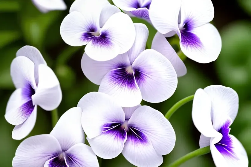 White violet (viola alba) — photo 2