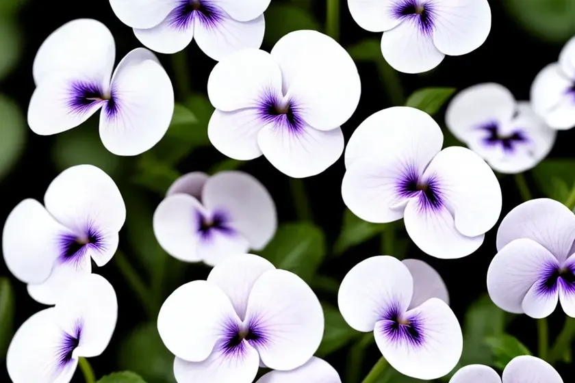 White violet (viola alba) — photo 3