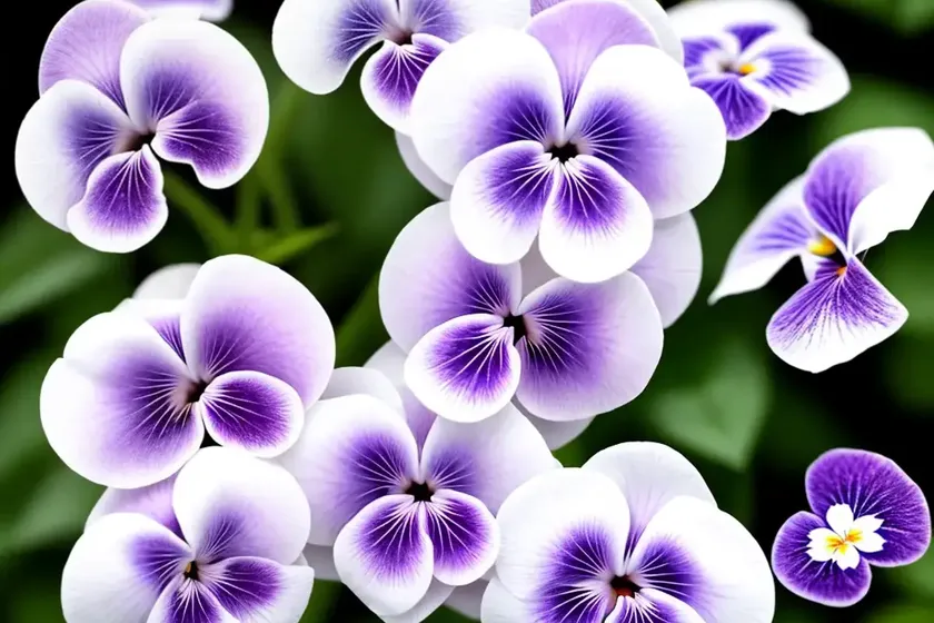 White violet (viola alba)