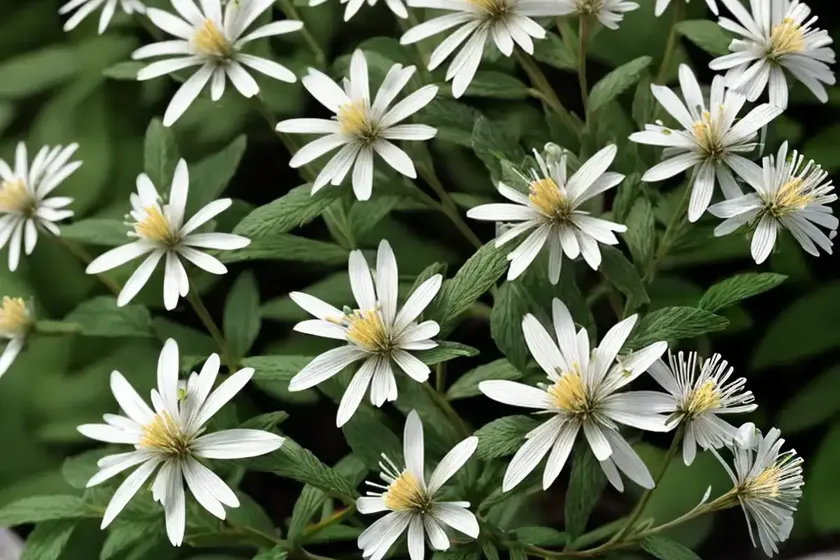 White wood aster (eurybia divaricata ‘tiney hiney’) — photo 3