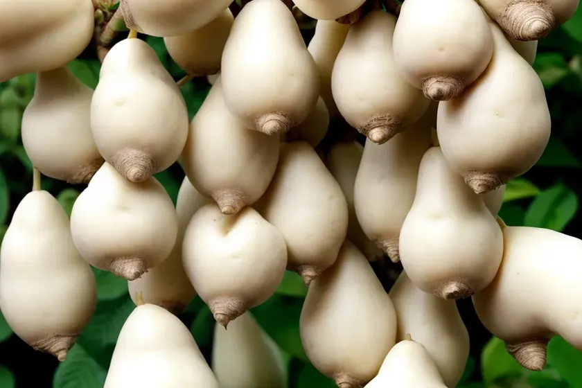 White yam (dioscorea (vegetable group) — photo 2