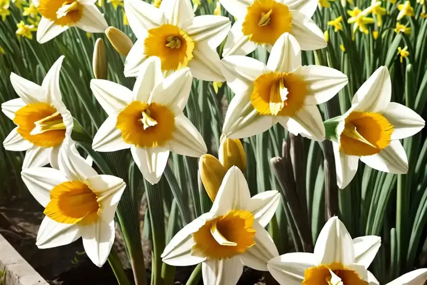 Wild daffodil (narcissus pseudonarcissus) — photo 3