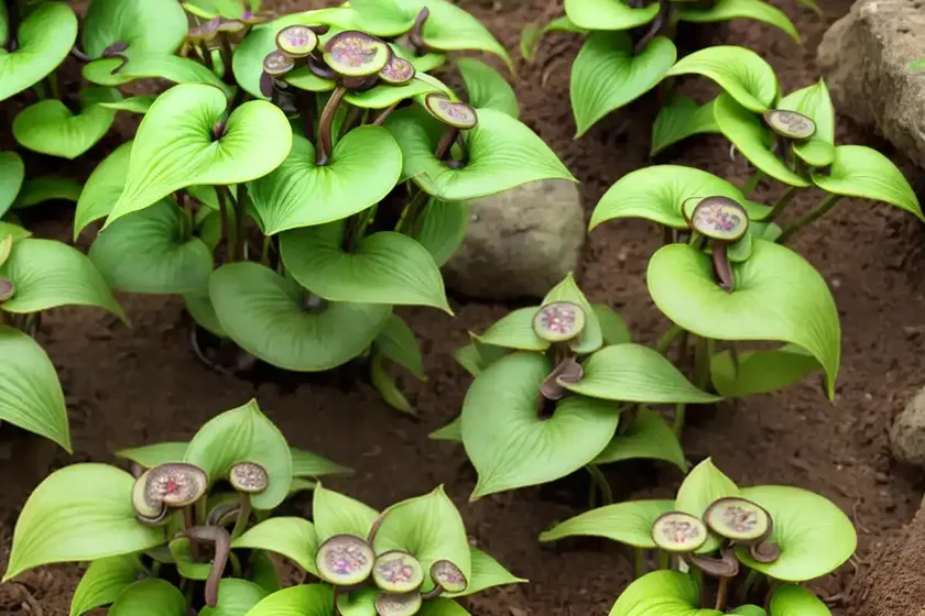 Wild ginger (asarum canadense) — photo 3