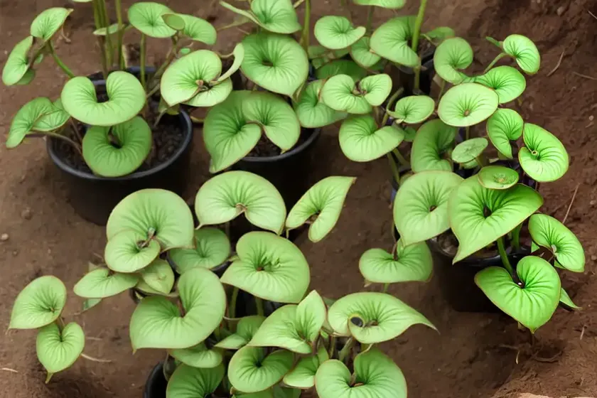 Wild ginger (asarum minus) — photo 2