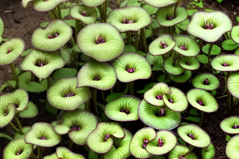 Wild ginger (asarum minus) — photo 3