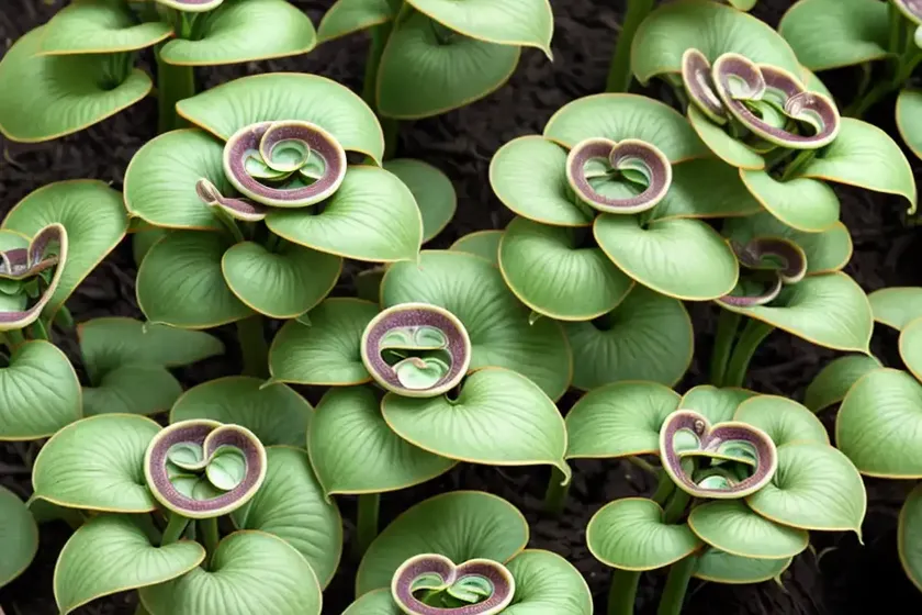 Wild ginger (asarum shuttleworthii) — photo 2