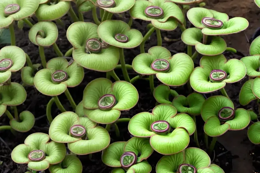 Wild ginger (asarum shuttleworthii) — photo 3