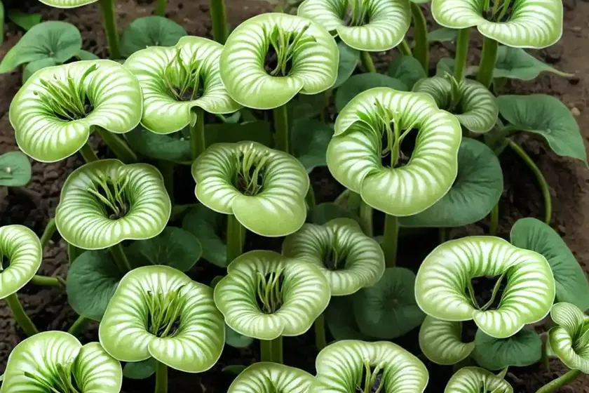 Wild ginger (asarum splendens ‘quicksilver’) — photo 3