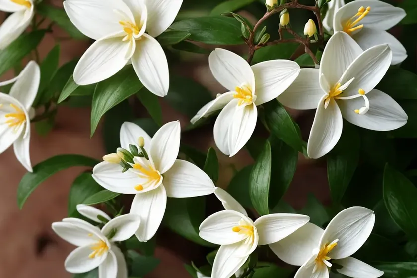 Wild jasmine (jasminum fruticans) — photo 3