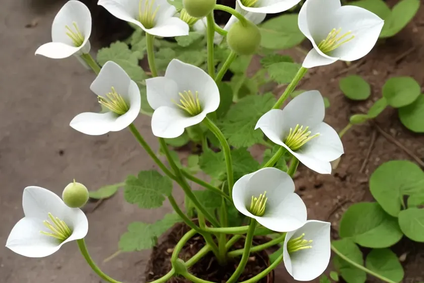 Wild radish (raphanus raphanistrum) — photo 2