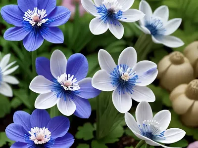Windflower (Anemone Blanda ‘Blue Shades’)