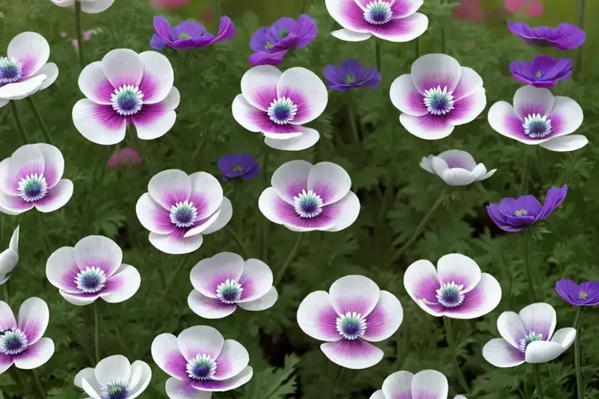 Windflower (anemone coronaria) — photo 2
