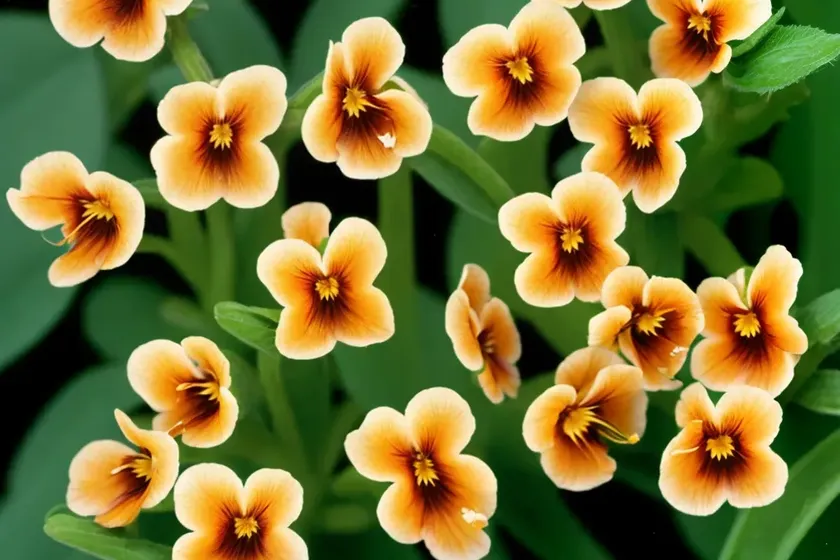 Winged monkey flower (mimulus alatus) — photo 3