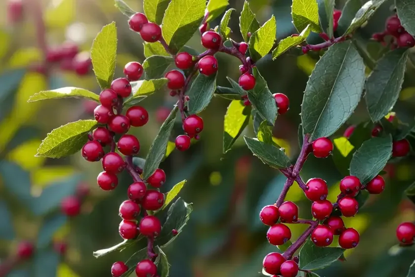 Winterberry (ilex verticillata) — photo 3