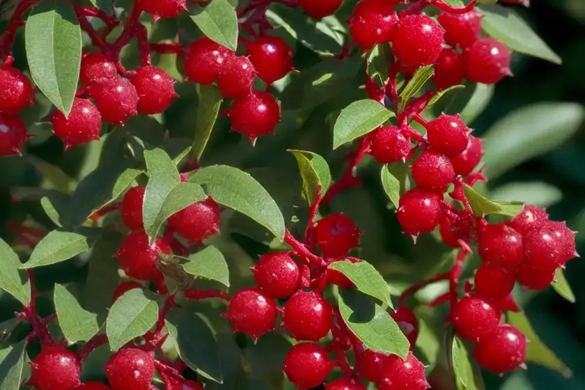 Winterberry (ilex verticillata ‘nana’ red sprite) — photo 2