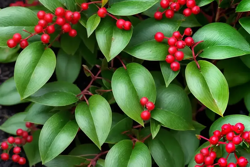 Wintergreen (gaultheria procumbens) — photo 3