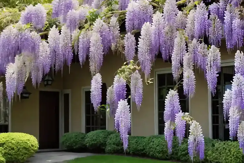 Wisteria floribunda (japanese wisteria) — photo 2