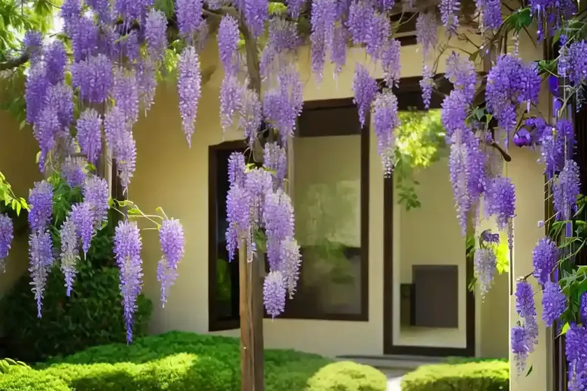 Wisteria floribunda (japanese wisteria)