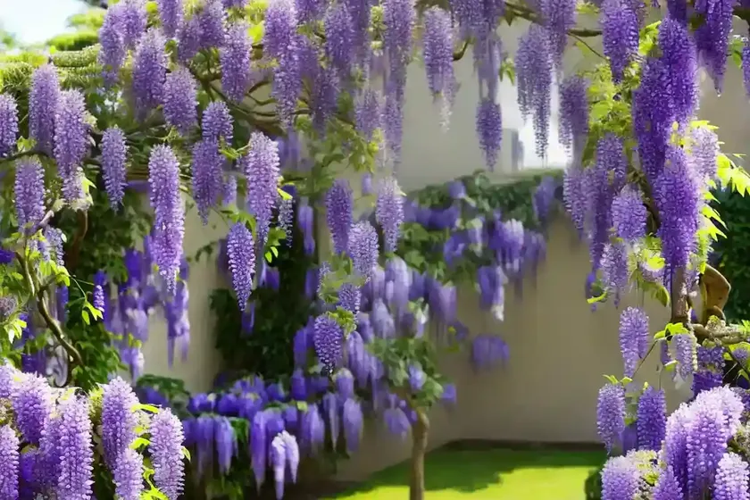 Wisteria floribunda ‘macrobotrys’ (japanese wisteria) — photo 3