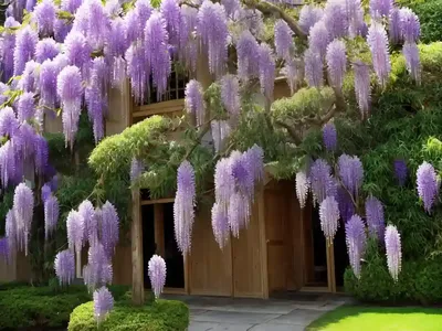 Wisteria Floribunda ‘Yae-kokuryu’ (Japanese Wisteria)