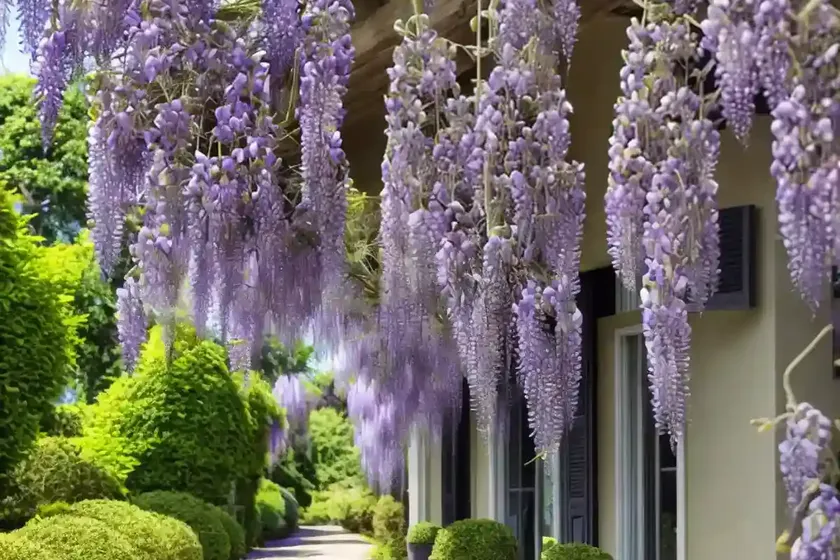 Wisteria frutescens (american wisteria) — photo 3