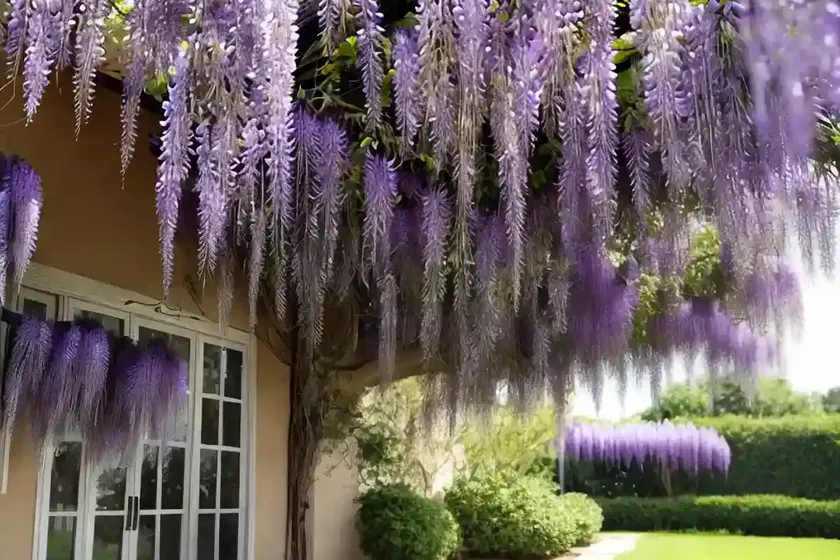 Wisteria frutescens (american wisteria)
