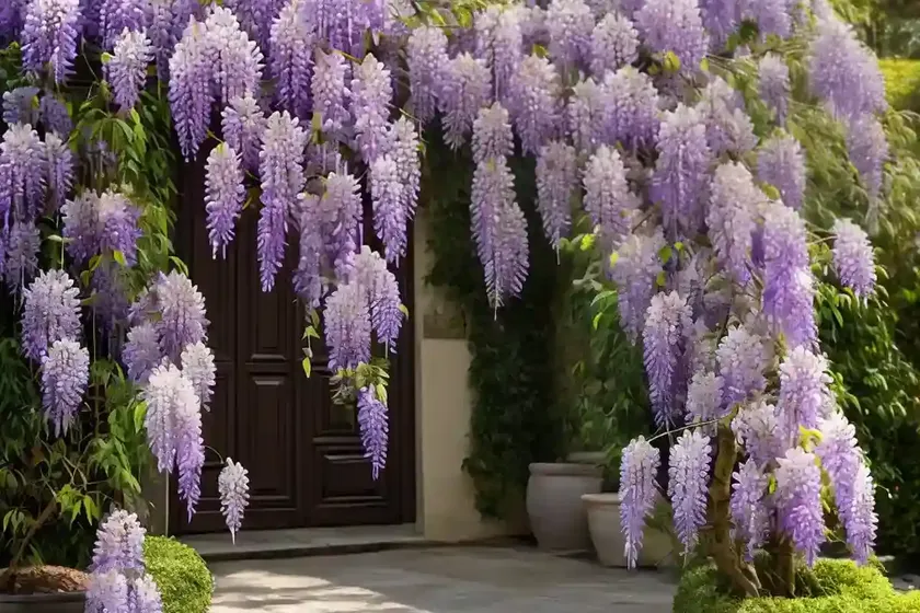 Wisteria sinensis ‘jako’ (chinese wisteria) — photo 2