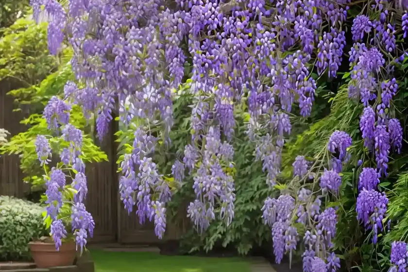 Wisteria sinensis ‘prolific’ (chinese wisteria) — photo 3