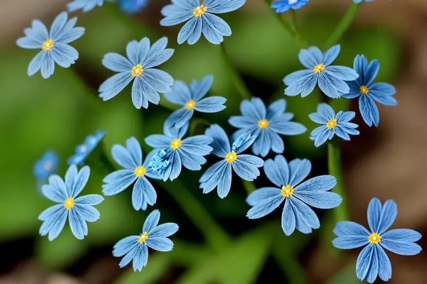 Woodland forget-me-not (myosotis sylvatica) — photo 2