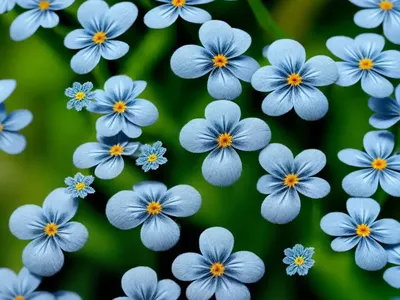 Woodland Forget-me-not (Myosotis Sylvatica)