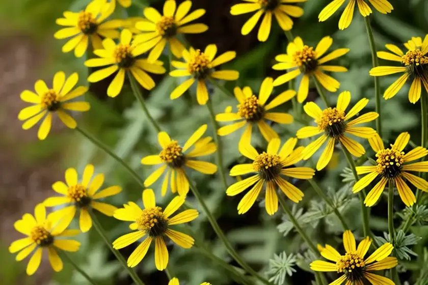 Woodland ragwort (senecio sylvaticus) — photo 2