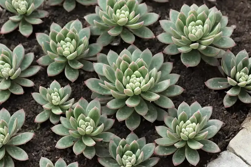 Woodland stonecrop (sedum ternatum) — photo 3