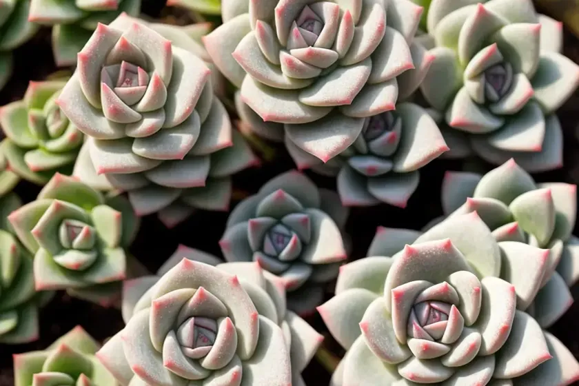 Woolly rose plant (echeveria doris taylor’)