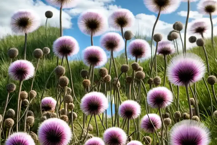Woolly thistle (cirsium eriophorum) — photo 2