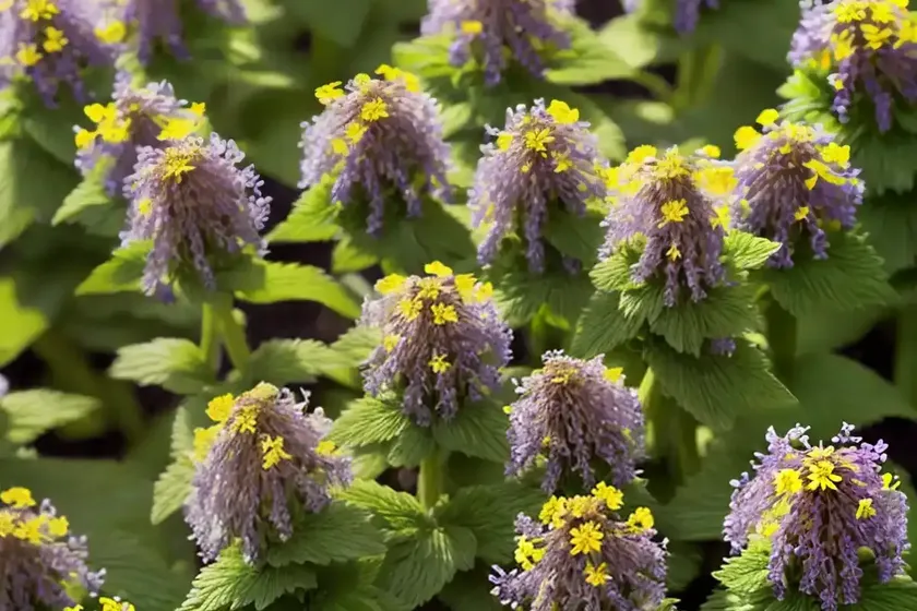 Yellow archangel (lamium galeobdolon)