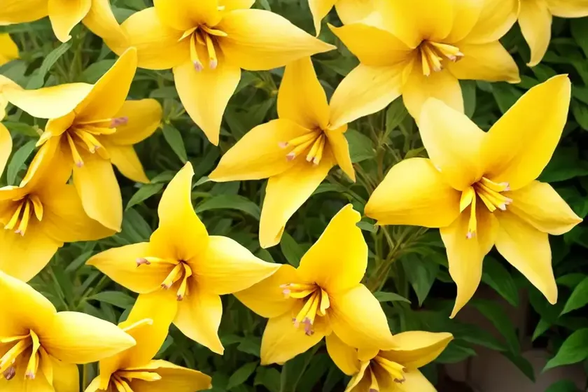 Yellow bells (tecoma stans gold star) — photo 2