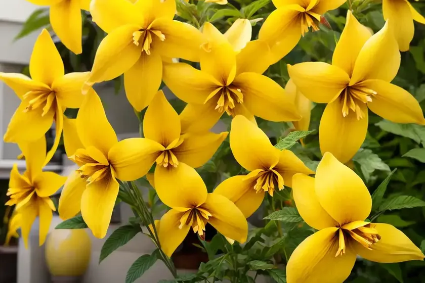 Yellow bells (tecoma stans gold star) — photo 3
