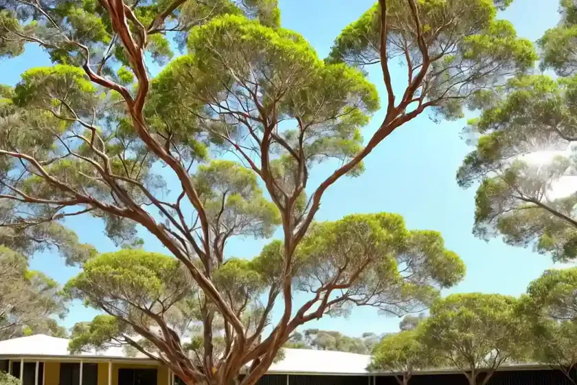 Yellow gum (eucalyptus leucoxylon) — photo 2