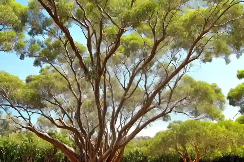 Yellow gum (eucalyptus leucoxylon) — photo 3
